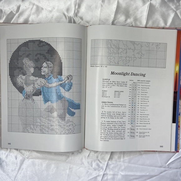 Vanessa Ann's Holidays in Cross Stitch 1991 Hardcover Book Vintage NEW - Picture 12 of 14